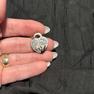 Tiffany & Co. Silver Heart Pendant